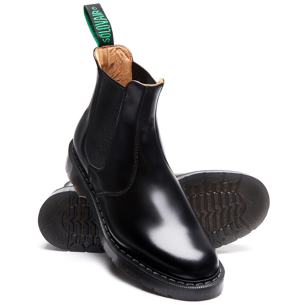 SOLOVAIR - BLACK HI-SHINE DEALER BOOT