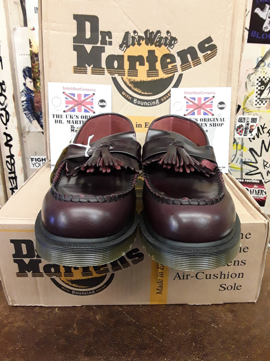 Dr martens hotsell adrian burgundy