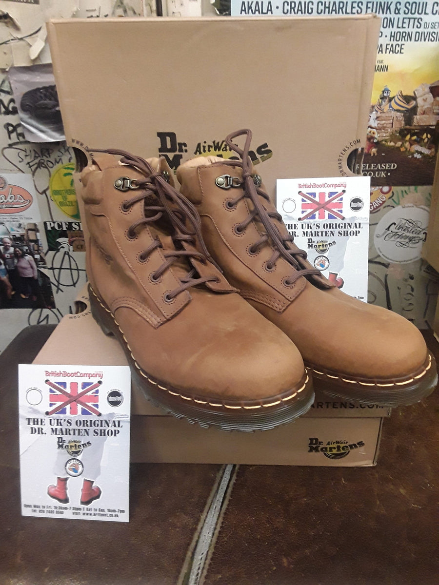 Dr martens boots tan best sale