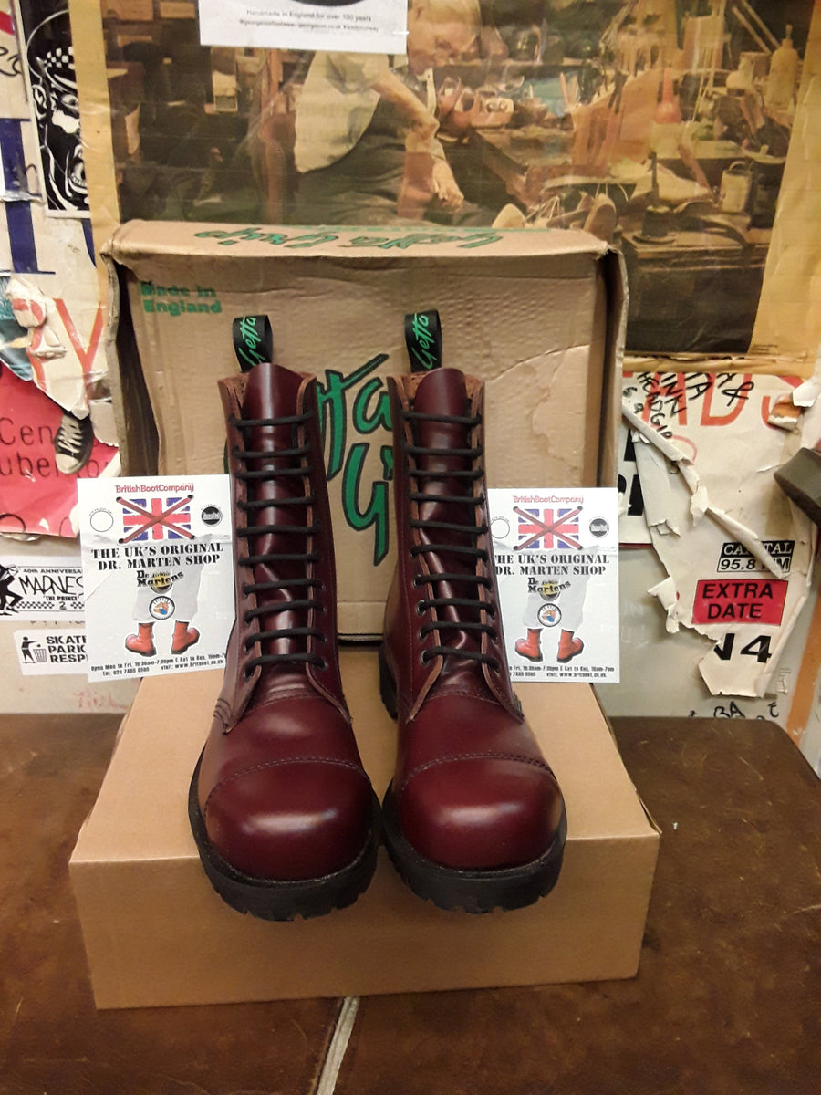 Oxblood sale work boots