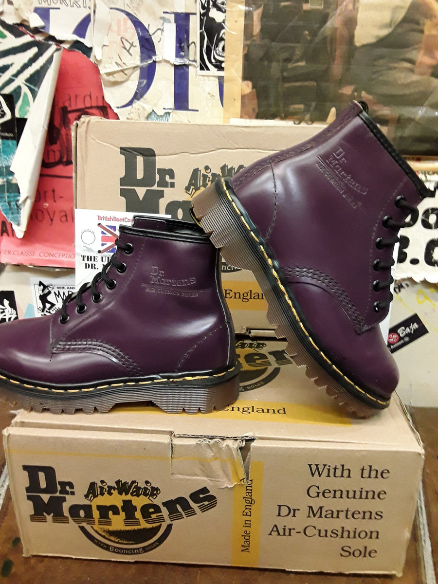 Dr martens 1460 purple smooth best sale