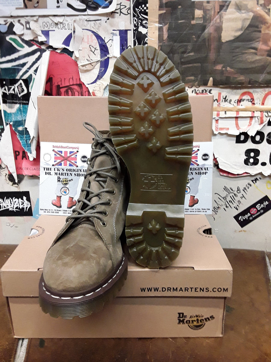 Dr martens khaki on sale