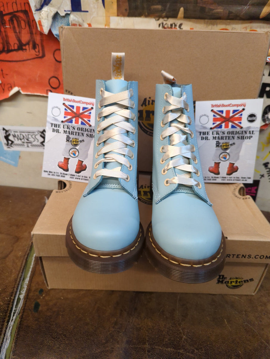 Light blue 2025 dr martens boots