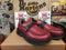 Dr Martens Red slip on loafer Size 4 Rare, Chunky  sole, production samples