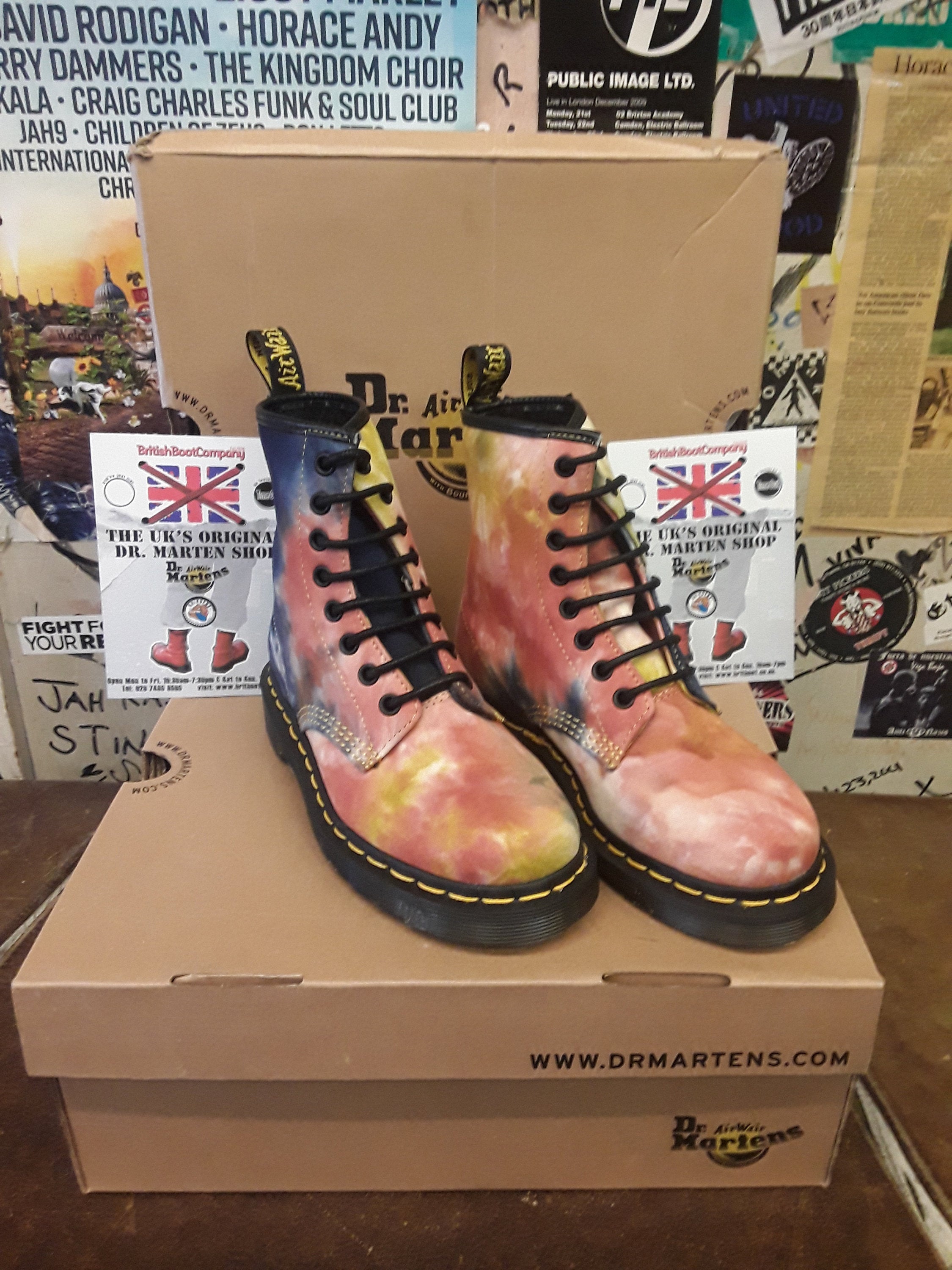 Dr martens cloth boots online