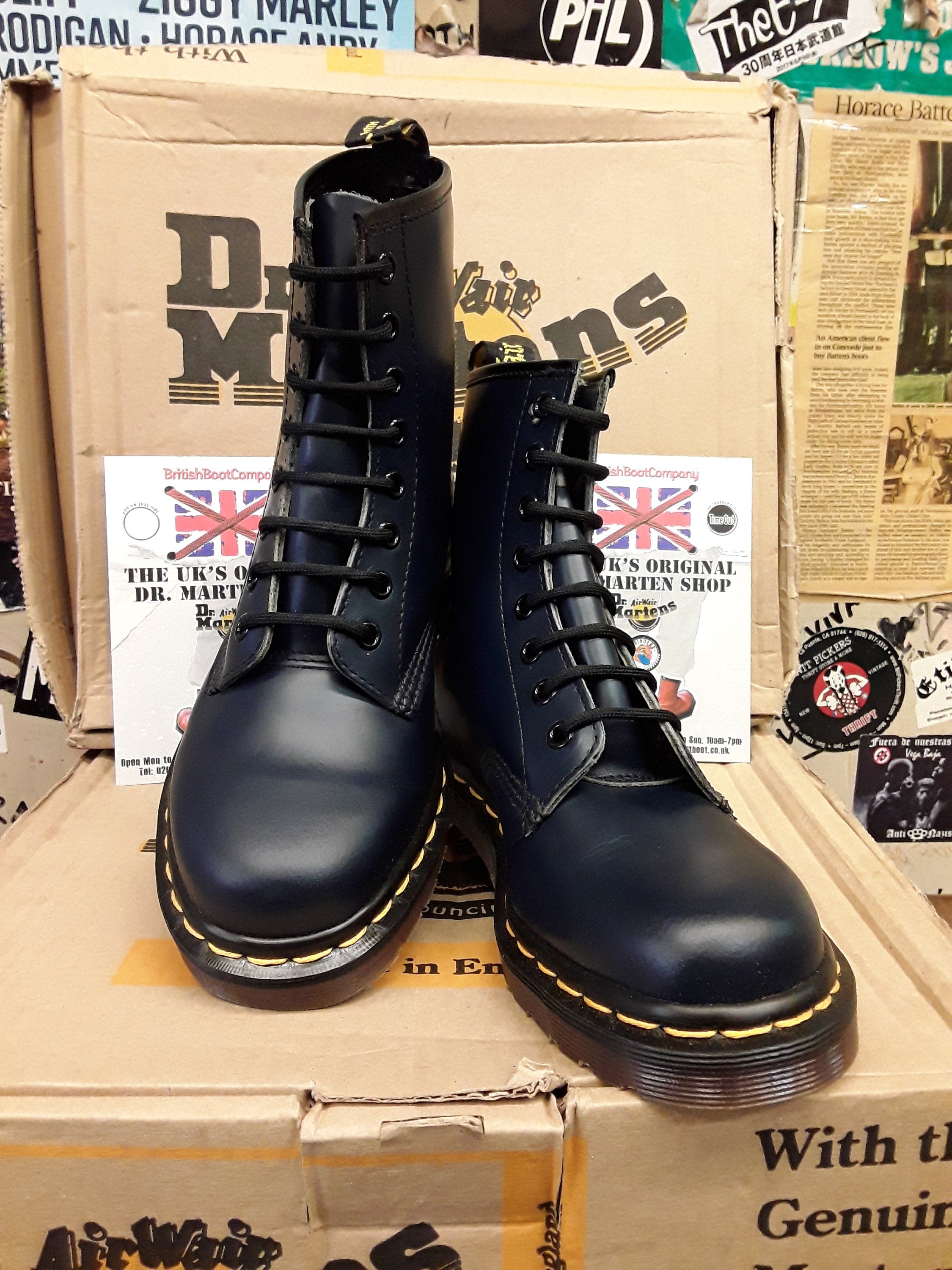 Dr Martens 1460 Navy Made in England Various Sizes