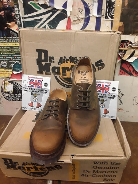 Dr Martens 1561 Made in England Beach Sand Crazy Horse Size 4