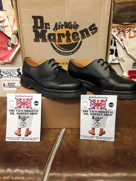 Dr Martens 1461 Made in England Black Neo Sole Size 6