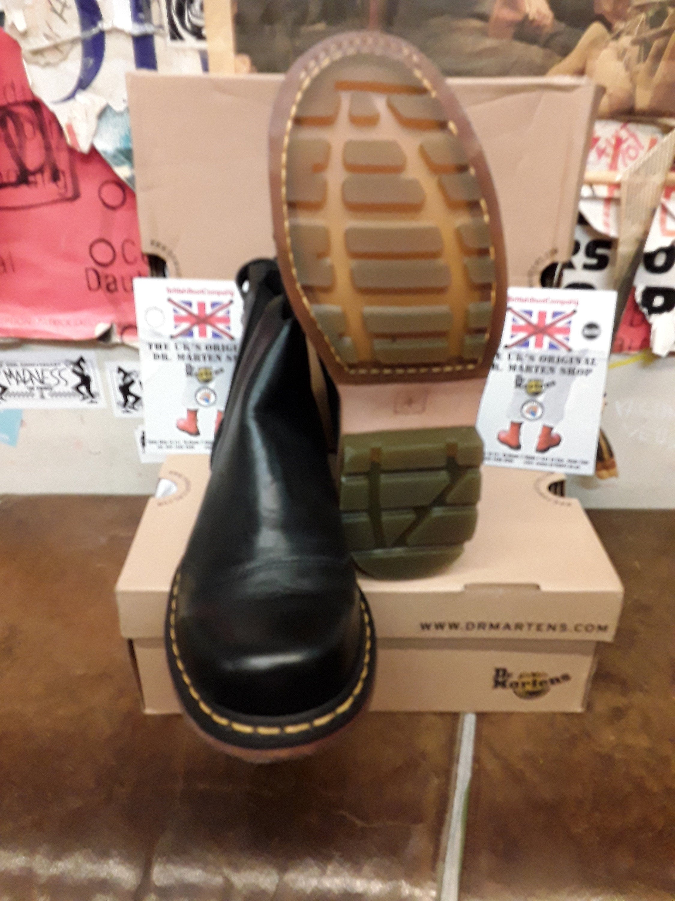 Dr Martens 8b91 Black Chelsea Boot Sizes 11 And 12