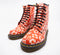 Dr Martens Floral, Leather Boots, Womens Ankle Boots / Pattern Printed, Floral Shoes
