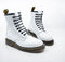 Dr Martens *vintage* Made in England, White Boots 1460 / 8 eyelets