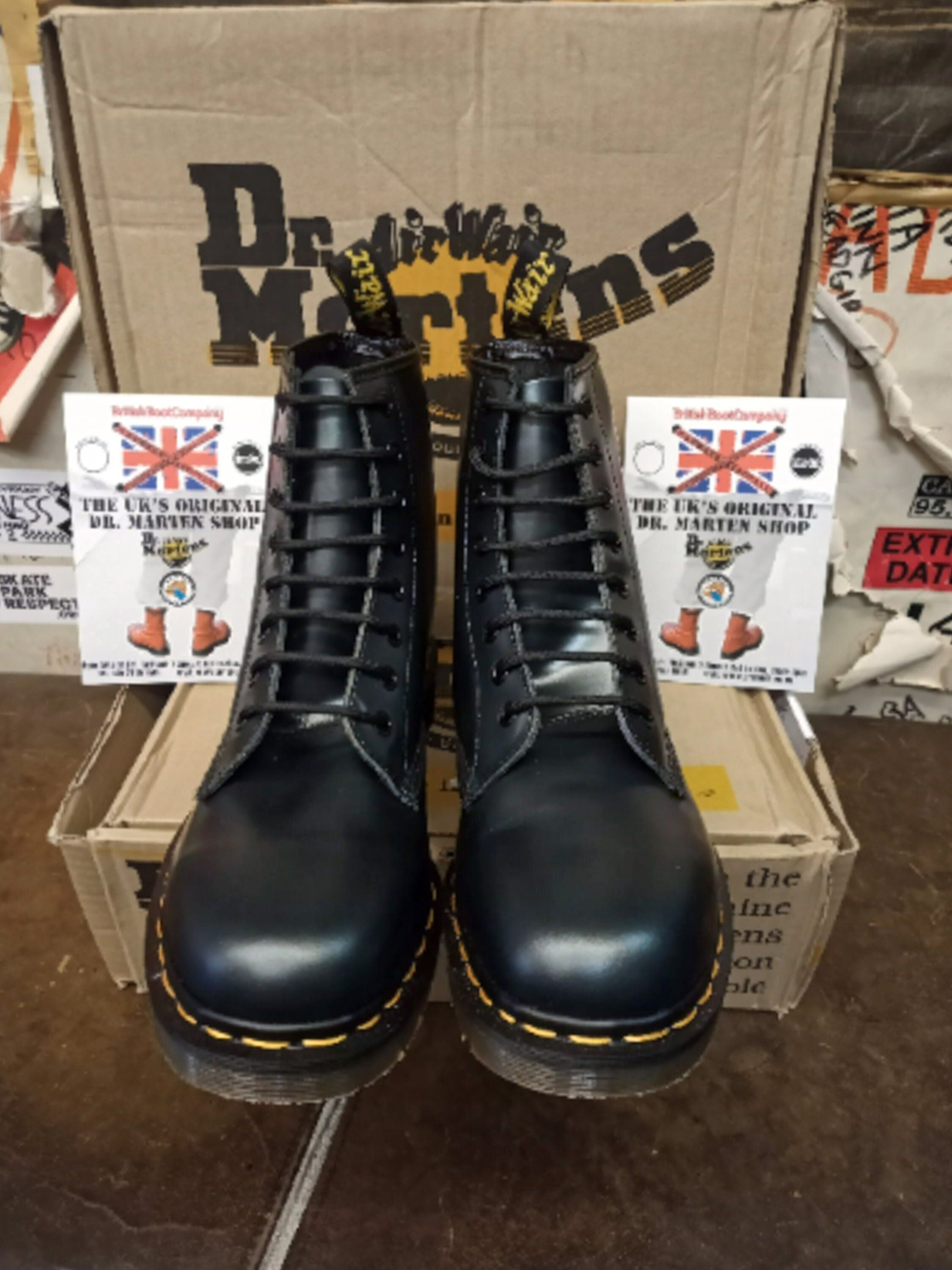 Dr Martens 1460, Vintage 90's, Graphite Shimmer, Made in England, Men's ...